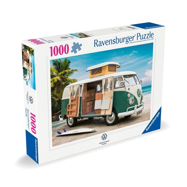 Ravensburger - Puzzle Bulli T1 Camper Van 1000p (12000579) 1