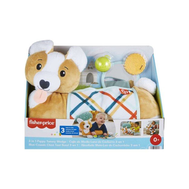 Fisher-Price - 3-in-1 Puppy Tummy Wedge (HJW10) 3