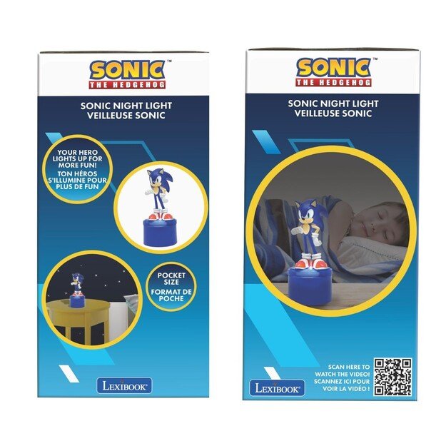 Lexibook - Sonic Pocket Nightlight (NLJ01SN) 7