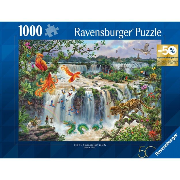Ravensburger - Puzzle Waterfall Iguazu 1000p (12001090) 2