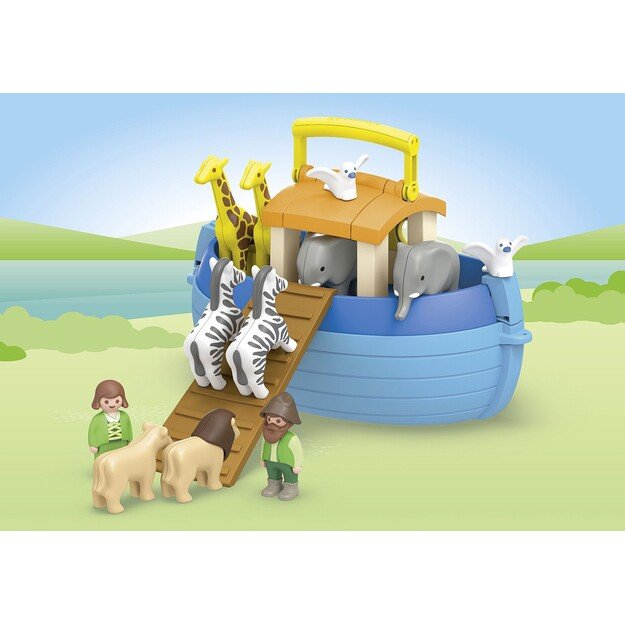 Playmobil - JUNIOR: My Take Along Noah´s Ark (71681) 3