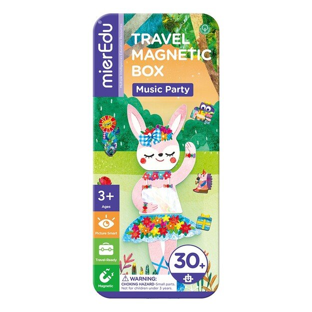 mierEdu - Magnetic Travel Box - Music Party - (ME0887) 2