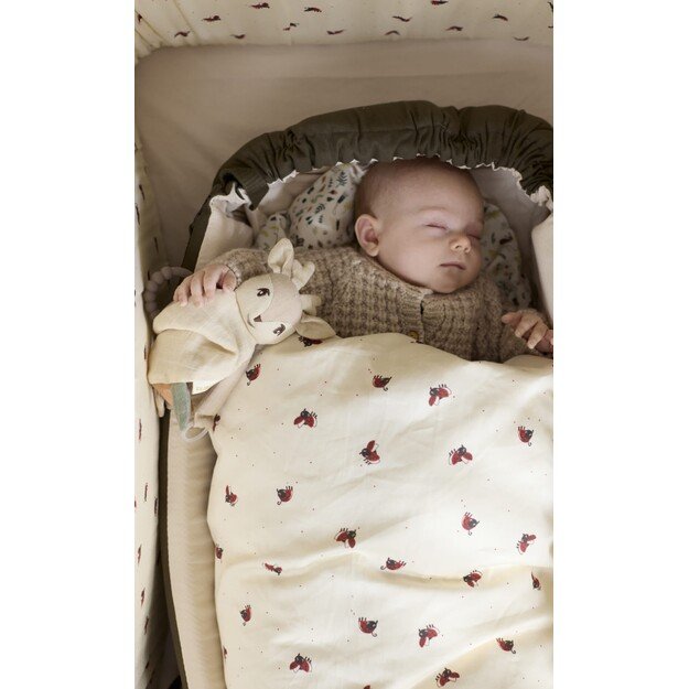 Filibabba - Comfort blanket with teether - Fawn - (FI-03357) 2