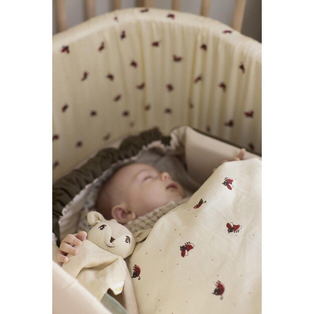 Filibabba - Comfort blanket with teether - Fawn - (FI-03357) 3