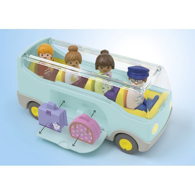 Playmobil - JUNIOR: Airport Shuttle Bus (71682) 1