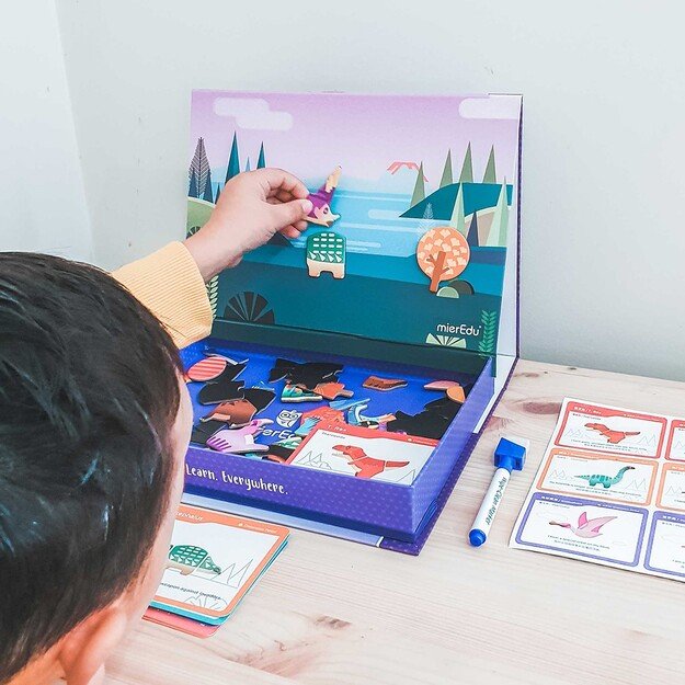 mierEdu - Magnetic Art Case - Dino World - (ME156) 1