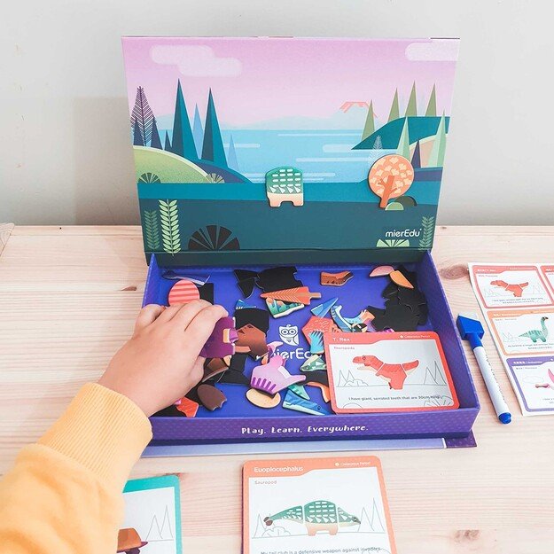 mierEdu - Magnetic Art Case - Dino World - (ME156) 2