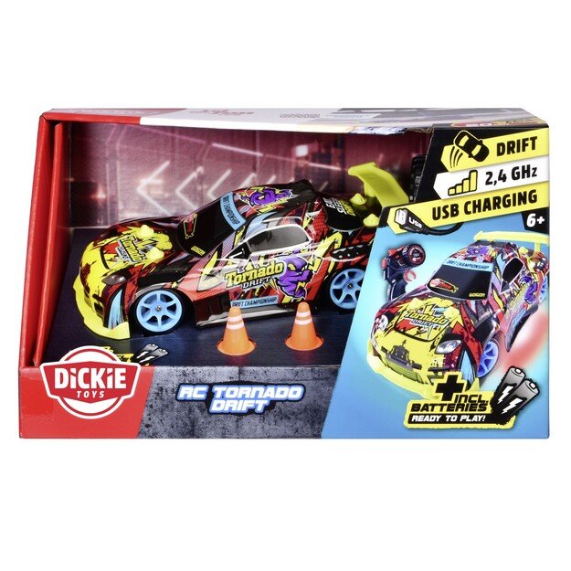 Dickie Toys - Tornado Drift - RC car (201104007) 2