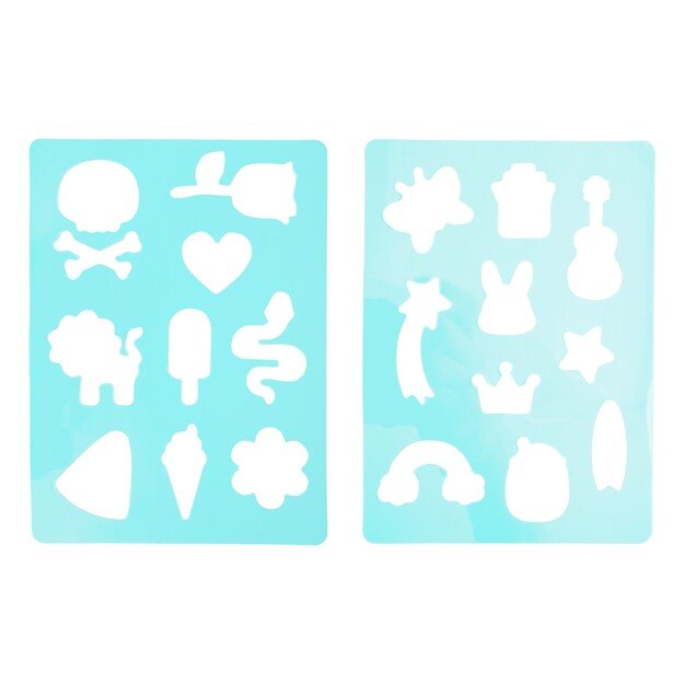 Water Art - Sticker Set with 12 Colours (33130111) 4