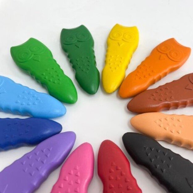 Haku Yoka - Owl Crayons - (59CP223082) 1