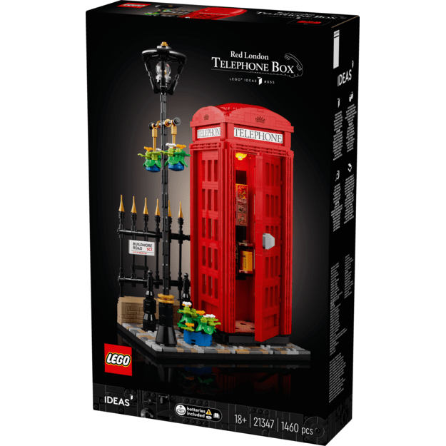 LEGO Ideas - Red London Telephone Box (21347.) 2