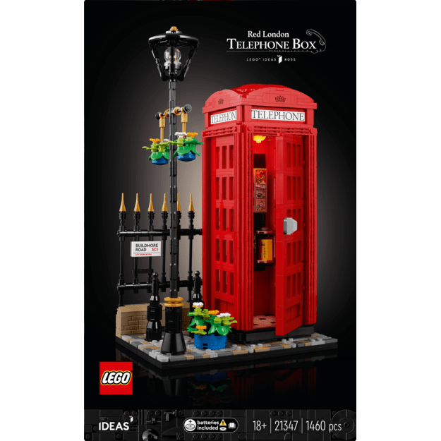 LEGO Ideas - Red London Telephone Box (21347.) 4