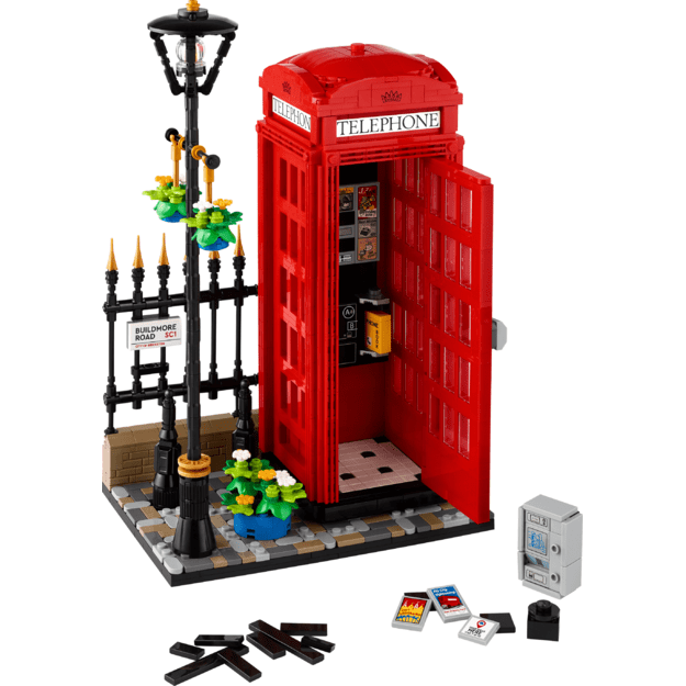 LEGO Ideas - Red London Telephone Box (21347.) 5