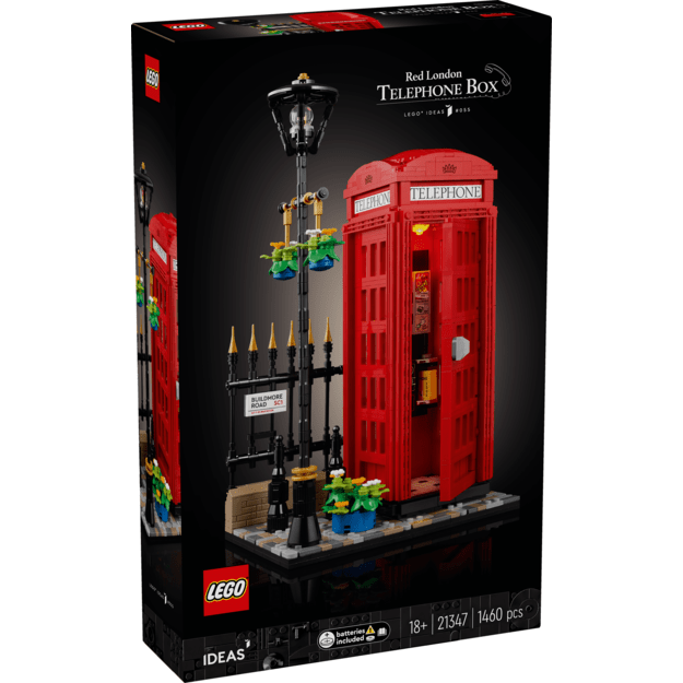 LEGO Ideas - Red London Telephone Box (21347.) 7