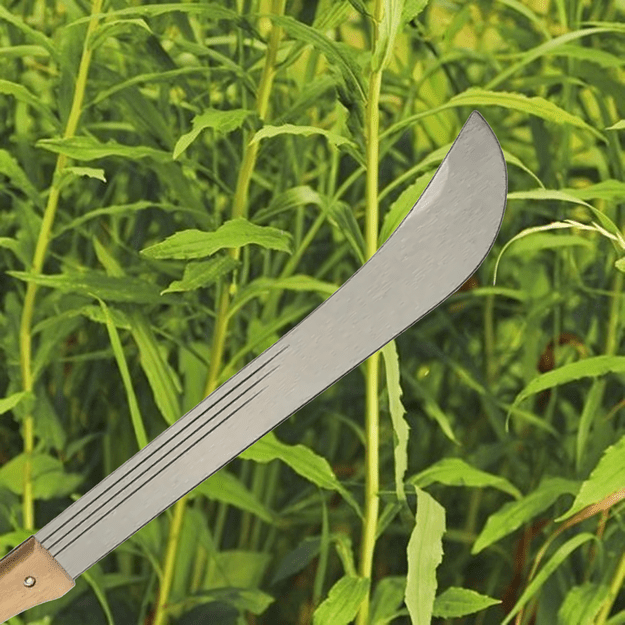 Užgrūdinta sodo mačetė 46 cm Išgyvenimo šakų kirstuvas 20