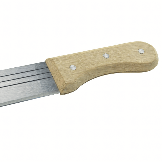 Užgrūdinta sodo mačetė 46 cm Išgyvenimo šakų kirstuvas 9