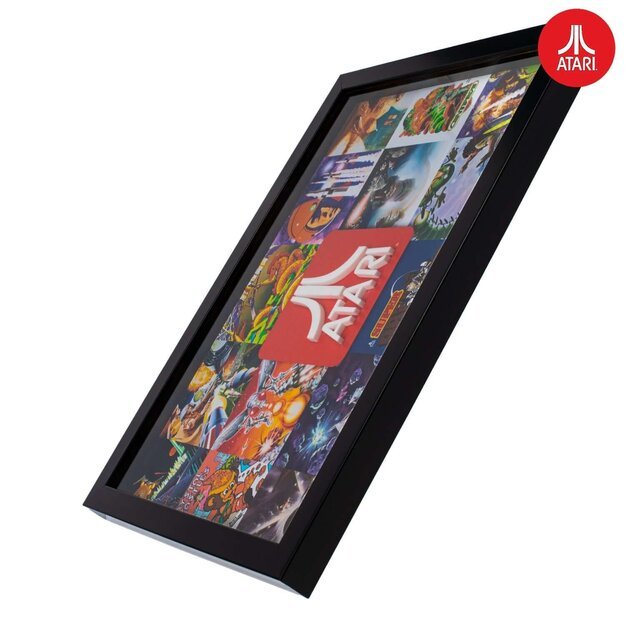 Official Atari 3D Wall Art - Atari Legends 3