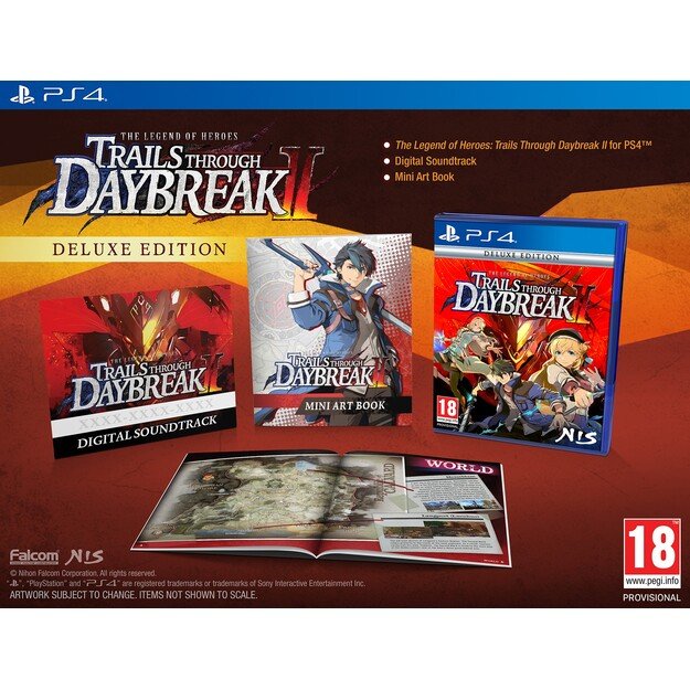 The Legend of Heroes: Trails through Daybreak II (Deluxe Edition)

  - PlayStation 4 8