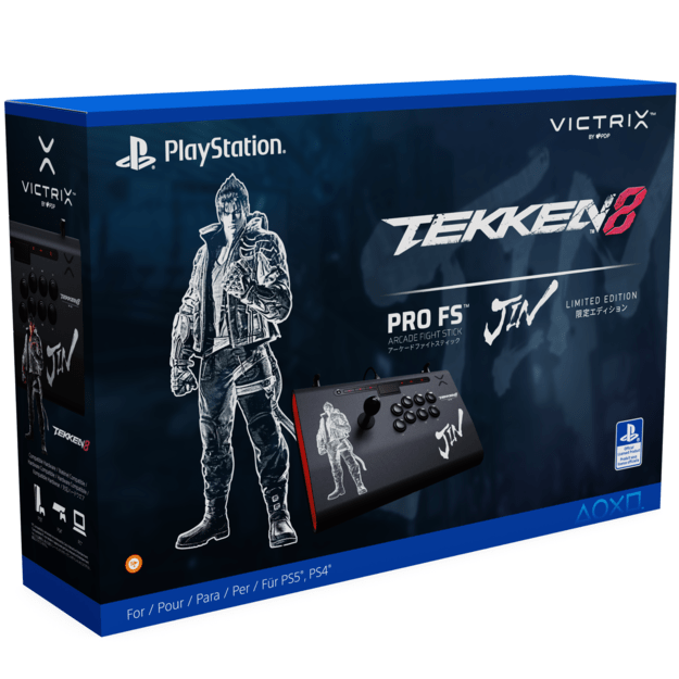 PDP Victrix Pro FS Arcade Fight Stick Tekken 8 Jin 7
