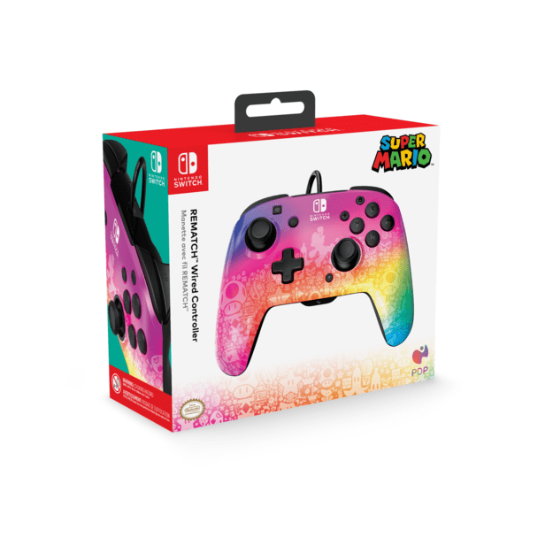 PDP Rematch Wired controller - Star Spectrum 6