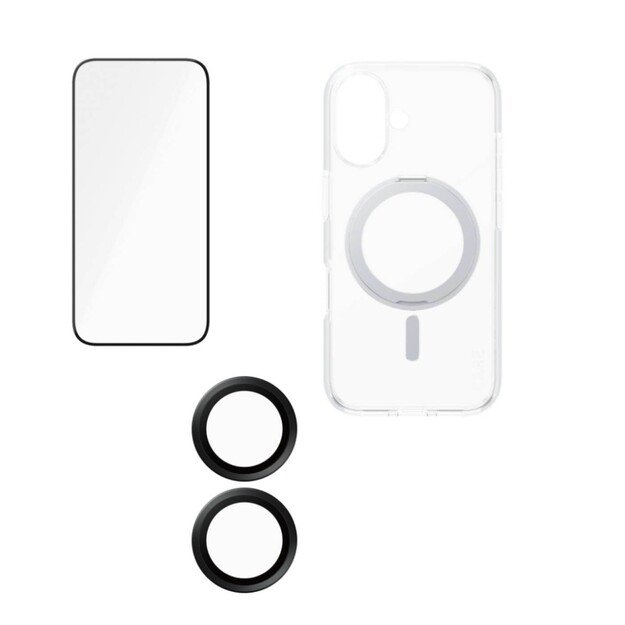 CARE by PanzerGlass - 3-in-1 Ceramic Bundle - iPhone 16 1