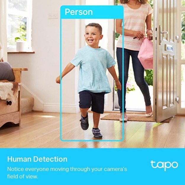 TP-Link - Tapo Pan/Tilt AI Home Security Wi-Fi Camera /Tapo C225 4