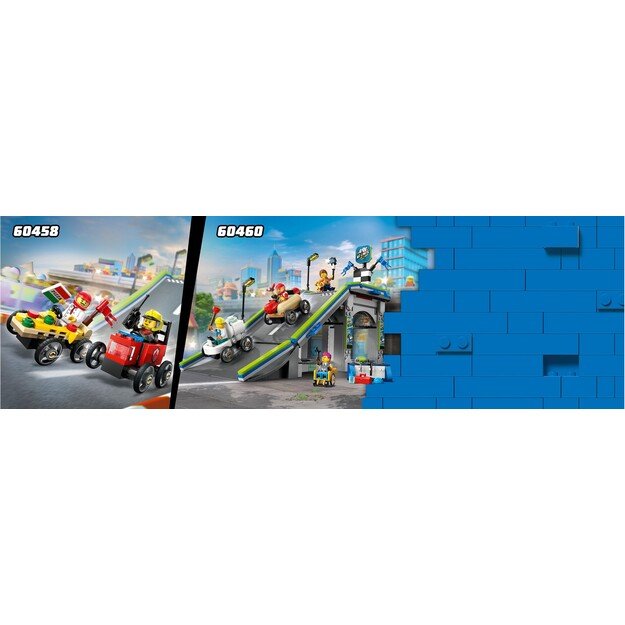 LEGO - LEGO City - Race Car Pack: Aeroplane vs. Hospital Bed (60459) 3