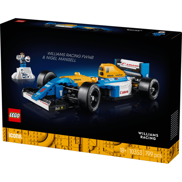 LEGO - Icons - Williams Racing FW14B & Nigel Mansell (10353) 4