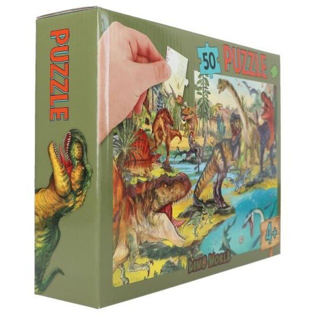 Dino World - Puzzle 50 pcs. ( 0413206 ) 2