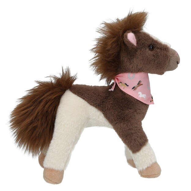 Miss Melody - Plush Horse Brown White 18 cm - (0413480) 3