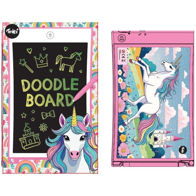 Tinka - Drawing Tablet - LCD Screen -  10 inches - Unicorn (8-801089) 1