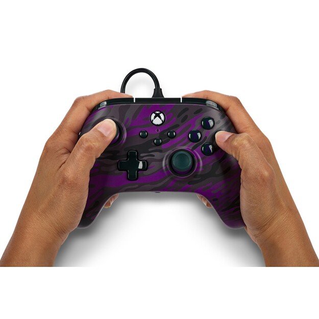 PowerA Advantage Wired Controller - Xbox Series X/S - Purple Camo 10