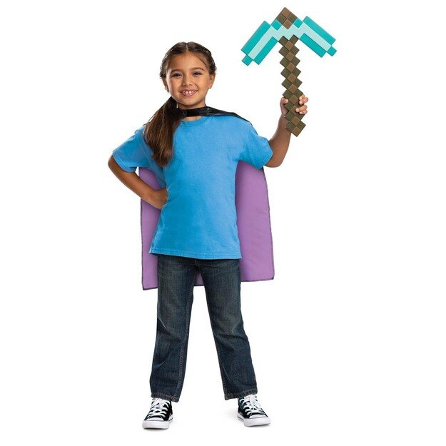Disguise - Minecraft Role Play - Pickaxe & Cape Set (156249-15L) 4