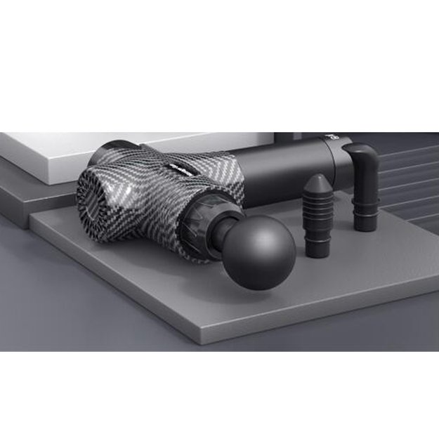 PISTOLET DO MASAŻU MASAŻER DO PLECÓW CIAŁA MASSAGE GUN 12 KOŃCÓWEK GŁOWIC 10