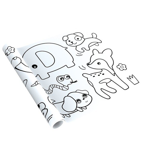 mierEdu - Giant Colouring Scroll - Animals (ME246) 4