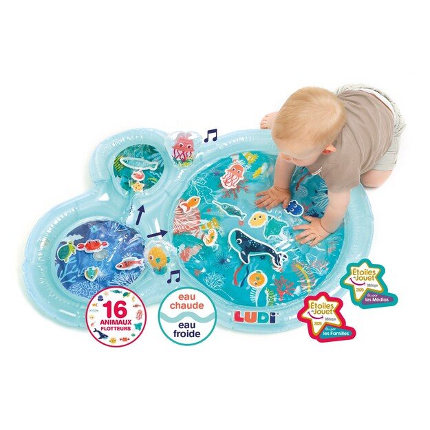 Ludi - Water Play Mat - Turquoise - LU30126 1