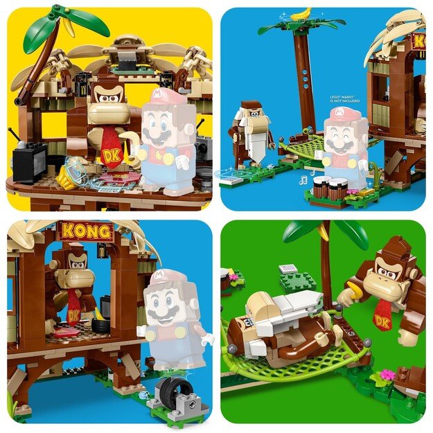 LEGO Super Mario - Donkey Kong's Tree House Expansion Set (71424) 1