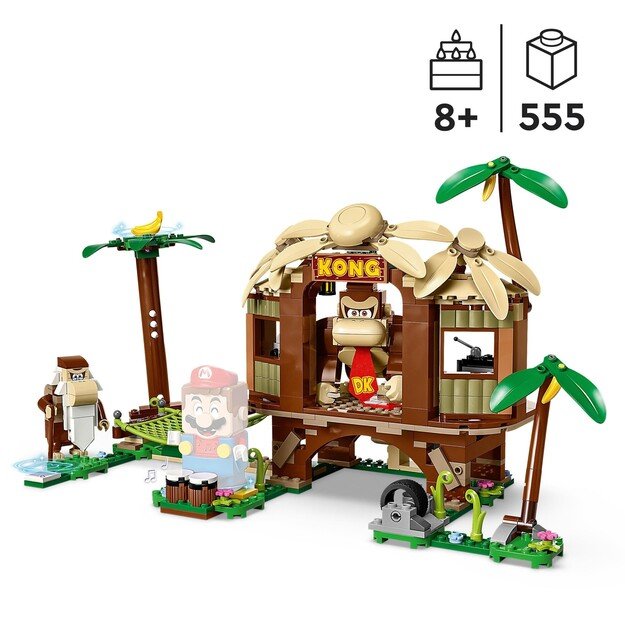 LEGO Super Mario - Donkey Kong's Tree House Expansion Set (71424) 2
