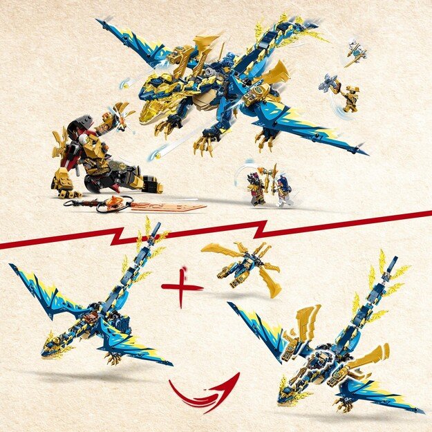 LEGO Ninjago - Elemental Dragon vs. The Empress Mech (71796) 3