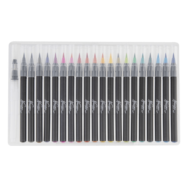 Nassau - Aquarel brush markers 20 pcs + 1 waterbrush (AR0511/GE) 3