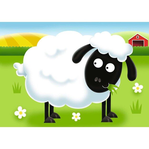 Ravensburger - On The Farm My First Puzzle 2/3/4/5p 4