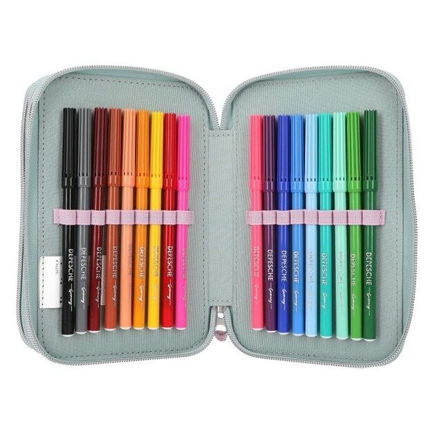 Miss Melody - Triple Pencil Case Hearts LED ( 0411774 ) 1