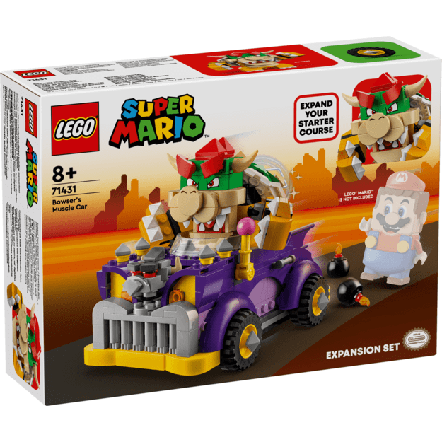 LEGO Super Mario - Bowser's Muscle Car Expansion Set (71431) 2