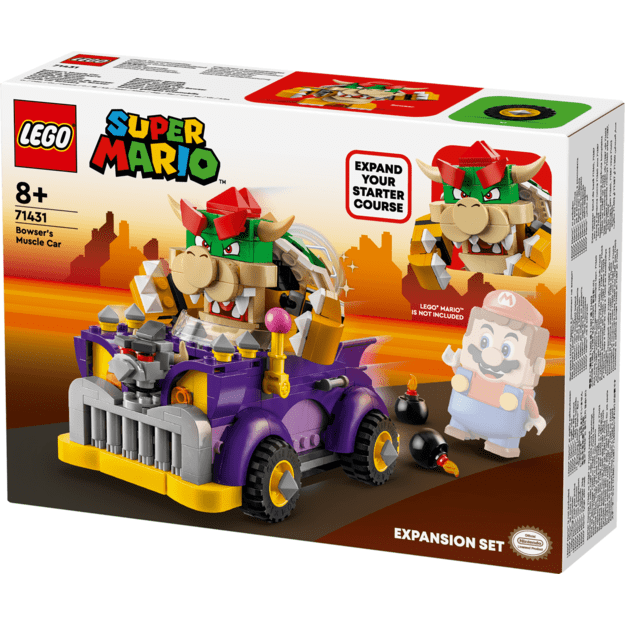 LEGO Super Mario - Bowser's Muscle Car Expansion Set (71431) 3