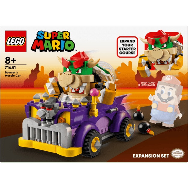 LEGO Super Mario - Bowser's Muscle Car Expansion Set (71431) 4