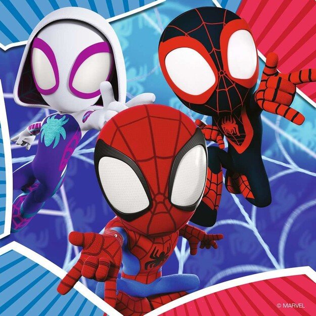 Ravensburger - Puzzle Spidey's Adventures 3x49p 1