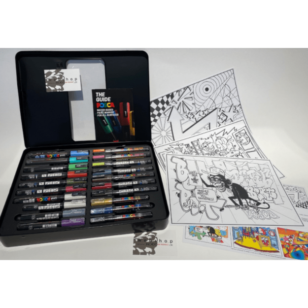 Posca - Street art metal case (401534) 3