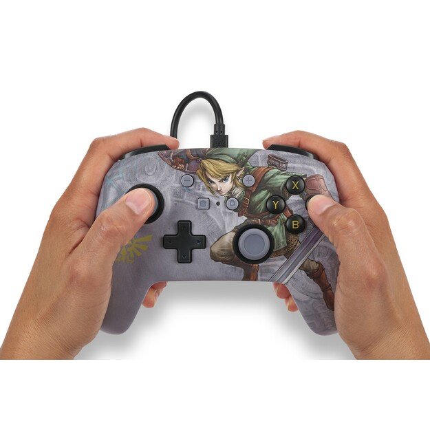 PowerA Enhanced Wired Controller for Nintendo Switch - Valiant Link 7
