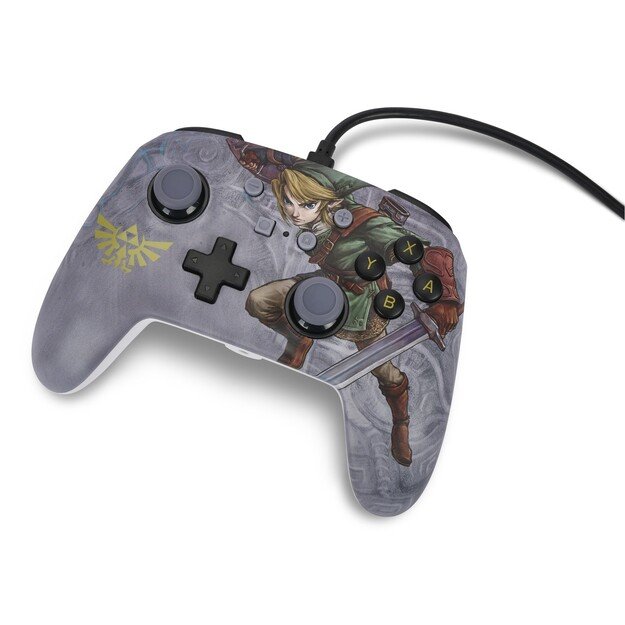 PowerA Enhanced Wired Controller for Nintendo Switch - Valiant Link 3