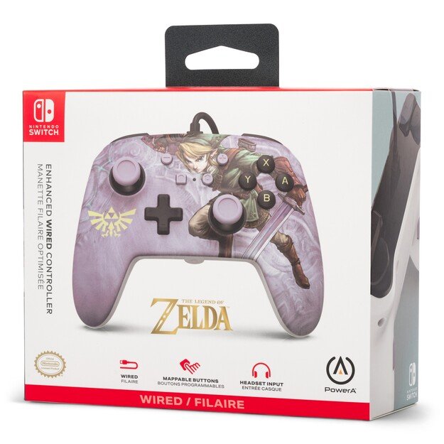 PowerA Enhanced Wired Controller for Nintendo Switch - Valiant Link 2
